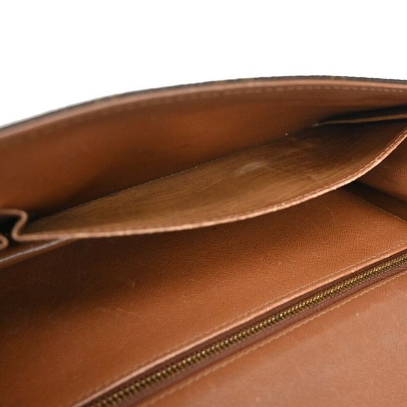 LOUIS VUITTON Pochette Dam GM Clutch Hand Bag Monogram Leather - Picture 16 of 16